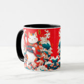 Maneki-Neko, Japanse gelukskat Mok (Voorkant links)