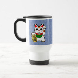 Maneki Neko: Japanse Gelukskat Reisbeker