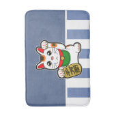 Maneki Neko: Japanse Lucky Cat Badmat (Voorkant Verticaal)