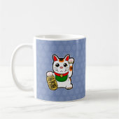 Maneki Neko: Japanse Lucky Cat Koffiemok (Links)