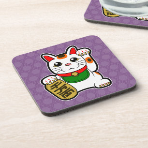 Maneki Neko: Japanse Lucky Cat Onderzetter