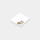 Maneki Neko: Japanse Lucky Cat Post-it® Notes (Schuin)