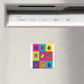 Maneki Neko Kat Pop Kunstmagneet Magneet (Insitu (Vaatwasser))