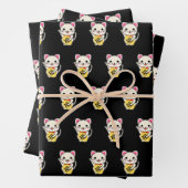 Maneki Neko - Lucky Cat Inpakpapier Vel (In situ)