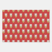 Maneki Neko - Lucky Cat Inpakpapier Vel (Voorkant 2)