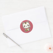 Maneki Neko (Lucky Cat) Sticker (Envelop)