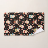 Maneki Neko Lucky Cats Badhanddoekenset Bad Handdoek (Handdoek)