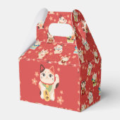 Maneki Neko Lucky Cats Bedankdoosjes (Achterkant)
