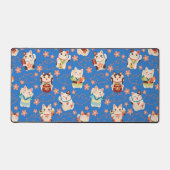 Maneki Neko Lucky Cats Bureaumat (Voorkant)