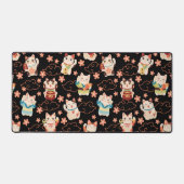 Maneki Neko Lucky Cats Bureaumat (Voorkant)