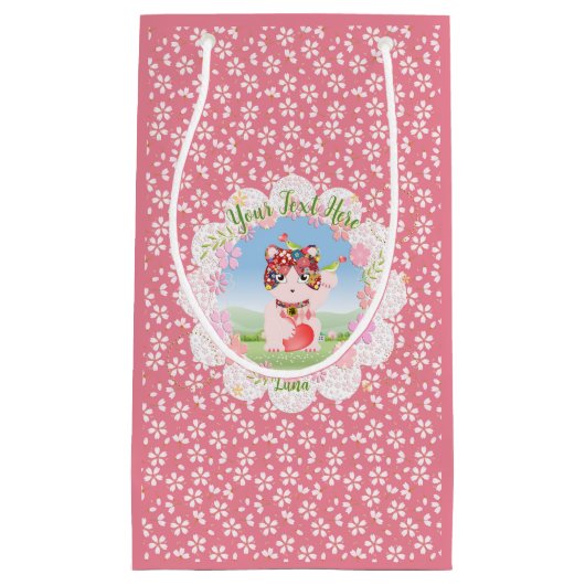 Maneki Neko Lucky Luna Party Klein Cadeauzakje (Voorkant)