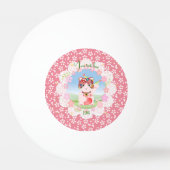 Maneki Neko Lucky Luna Pingpongbal (Voorkant)