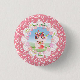 Maneki Neko Lucky Luna Ronde Button 3,2 Cm