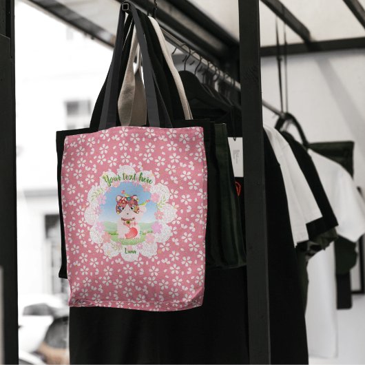 Maneki Neko Lucky Luna Tote Bag