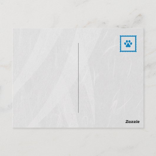 Maneki Neko Lucky Poilue Briefkaart (Achterkant)