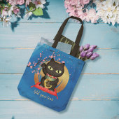 Maneki Neko Lucky Poilue Canvas tas