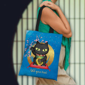 Maneki Neko Lucky Poilue Canvas tas