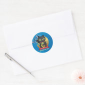 Maneki Neko Lucky Poilue Classic Ronde Sticker (Envelop)