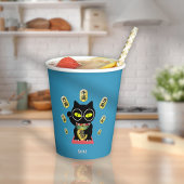 Maneki Neko Lucky Poilue Papieren Bekers