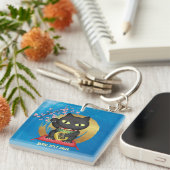 Maneki Neko Lucky Poilue Sleutelhanger (Voorkant Rechts)