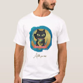 Maneki Neko Lucky Poilue T-shirt (Voorkant)