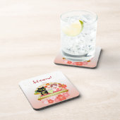 Maneki Neko Lucky Poiluna Bier Onderzetter (Rechterzijde)