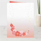 Maneki Neko Lucky Poiluna gevouwen Bedankkaart (Achterkant)