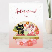 Maneki Neko Lucky Poiluna gevouwen