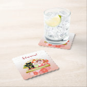 Maneki Neko Lucky Poiluna Kartonnen Onderzetters (Insitu)