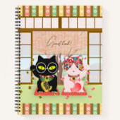 Maneki Neko Lucky Poiluna Notitieboek (Voorkant)