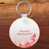 Maneki Neko Lucky Poiluna Ronde Sleutelhanger (Achterkant)