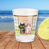 Maneki Neko Lucky Poiluna Shot Glas