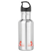 Maneki Neko Lucky Poiluna Waterfles (Achterkant)