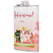 Maneki Neko Lucky Poluna Vinyl Wrapped Heupfles (Links)