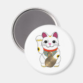 Maneki Neko Magneet (Voorkant / Achterkant)