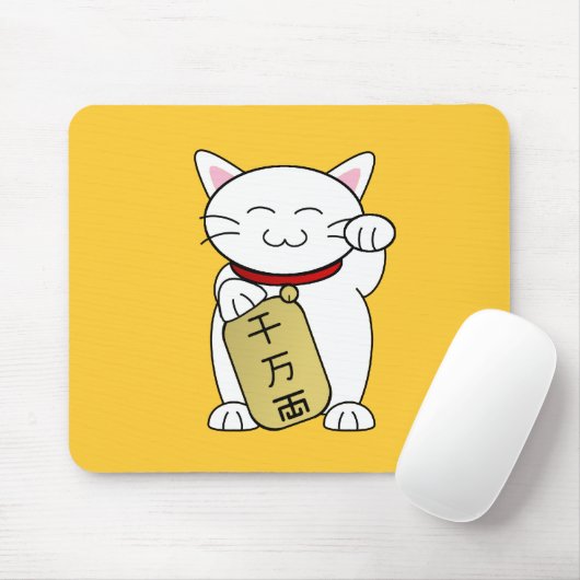 Maneki Neko Muismat (Met muis)