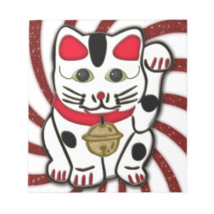 maneki neko notitieblok