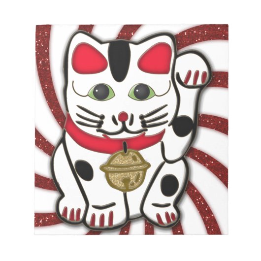 maneki neko notitieblok (Voorkant)
