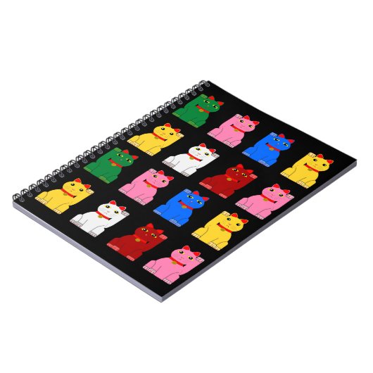 maneki neko notitieboek (Linkerzijde)