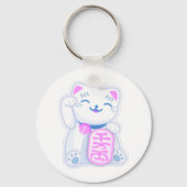 maneki neko pastel sleutelhanger (Voorkant)