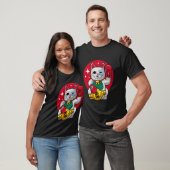 Maneki Neko pech bokskat T-shirt (Unisex)