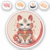 Maneki Neko Sticker (Voorkant)