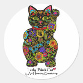 Maneki Neko Sticker (Voorkant)