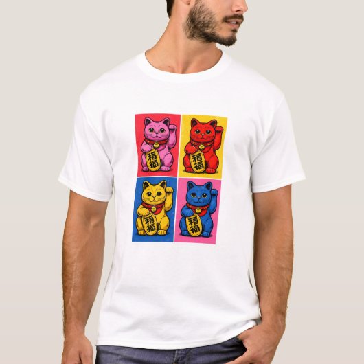Maneki Neko T-shirt (Voorkant)