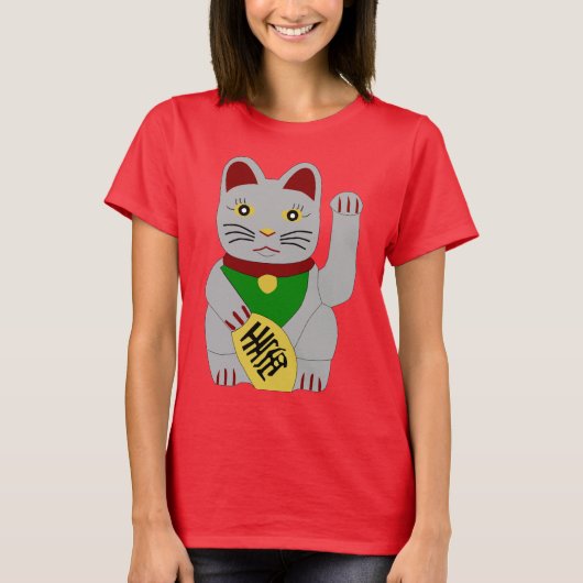 Maneki Neko T-shirt (Voorkant)