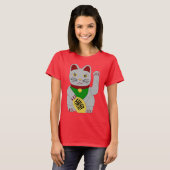 Maneki Neko T-shirt (Voorkant volledig)