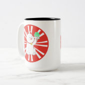 Maneki Neko Tokyo Cat Tweekleurige Koffiemok (Voorkant links)