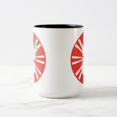 Maneki Neko Tokyo Cat Tweekleurige Koffiemok (Center)