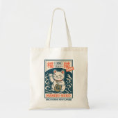 Maneki-Neko Tote Bag (Voorkant)