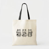 Maneki Neko Tote Bag (Voorkant)